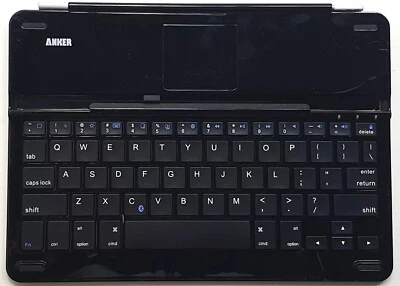 ANKER ULTRA THIN BLACK WIRELESS KEYBOARD FOR IPAD AIR 2 ENGLISH UK QWERTY - Image 1 of 3
