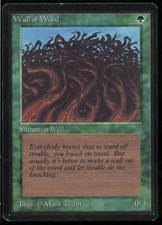 Wall Of Wood BETA 1993 Magic the Gathering MTG