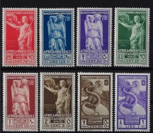 1938 colonie italiane Africa Orientale Italiana Augusto usata - Imagen 1 de 1