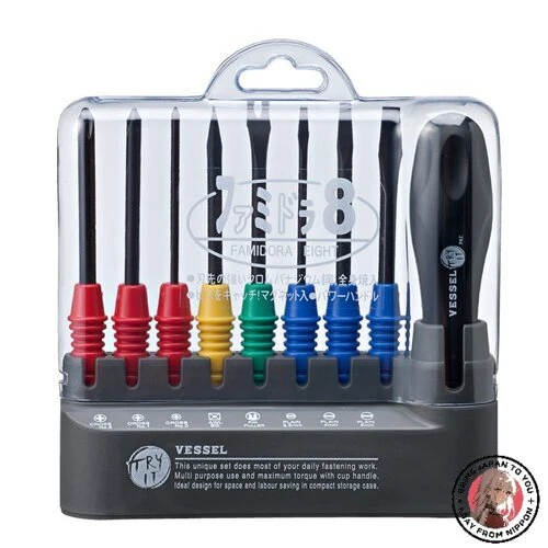 NEW VESSEL driver set Famidra 8 TD-800 - Image 1 of 1