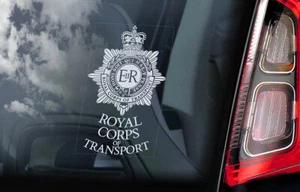 Royal Corps of Transport - Car Sticker - Armed Forces Military Window Decal -V01 - Picture 1 of 1