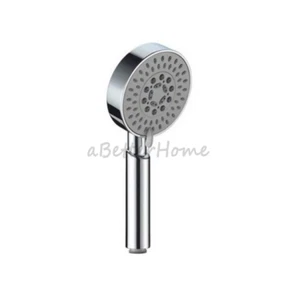 Chrome Multi-Function Bathroom Water Saving Hand Held Rain Shower Sprayer Head - Picture 1 of 4