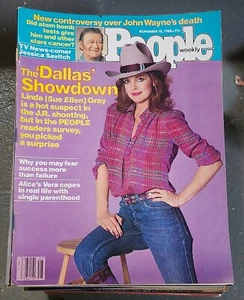Nov 10 1980 PEOPLE MAGAZINE -LINDA GRAY (No Label) John Wayne - Picture 1 of 1