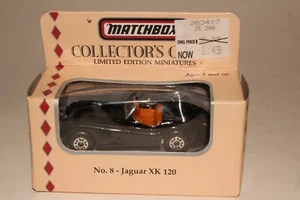 1994 Matchbox Collectors Choice, #8 Jaguar XK-120, Boxed - Picture 1 of 5