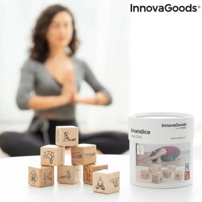 INNOVA GOODS Yoga Würfelspiel Anandice InnovaGoods 7 Stücke