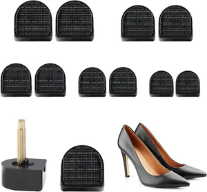 5 Paare Absatzschoner High Heels, Ersatz Absätze Fersenspitzen, 8, 9, 10, 11, 12 - Bild 1 von 6