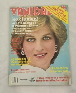 Vintage Vanidades Continental #23 Spanish Magazine November 1982 Princess Diana - Picture 1 of 9