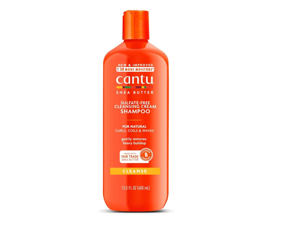 Cantu No Sulfate Cleansing Cream Shampoo w/ Shea Butter for Natural Hair, 13.5oz - Image 1 of 1