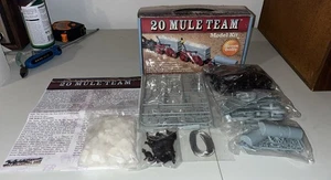 20 Mule Team Miniature Model Kit 1:67 Scale Skill Level 3 New OPEN BOX - Picture 1 of 9