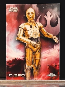 #13 C-3PO 2025 Topps Cromo Star Wars Star Wars: Una Nueva Esperanza - Imagen 1 de 2