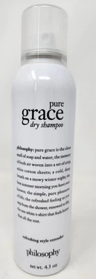 Champú seco Philosophy - 4,3 oz (PURE GRACE) extensor de estilo refrescante Foto 1 de 3