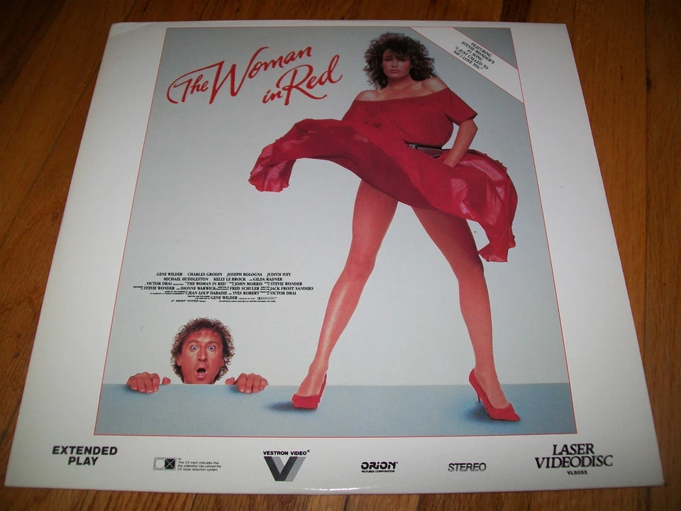 THE WOMAN IN RED Laserdisc LD VERY GOOD CONDITION VERY RARE GENE WILDER STARS! Foto 1 de 1