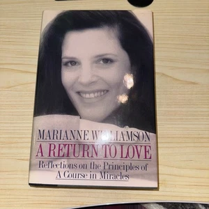 RARE 1st Edit A Return to Love: A Course in Miracles Hardcover Marianne Williams - Picture 1 of 9