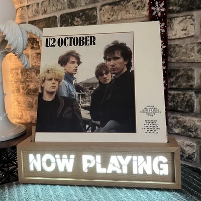 U2 October Vinyl Record LP VG+ - Image 1 of 4