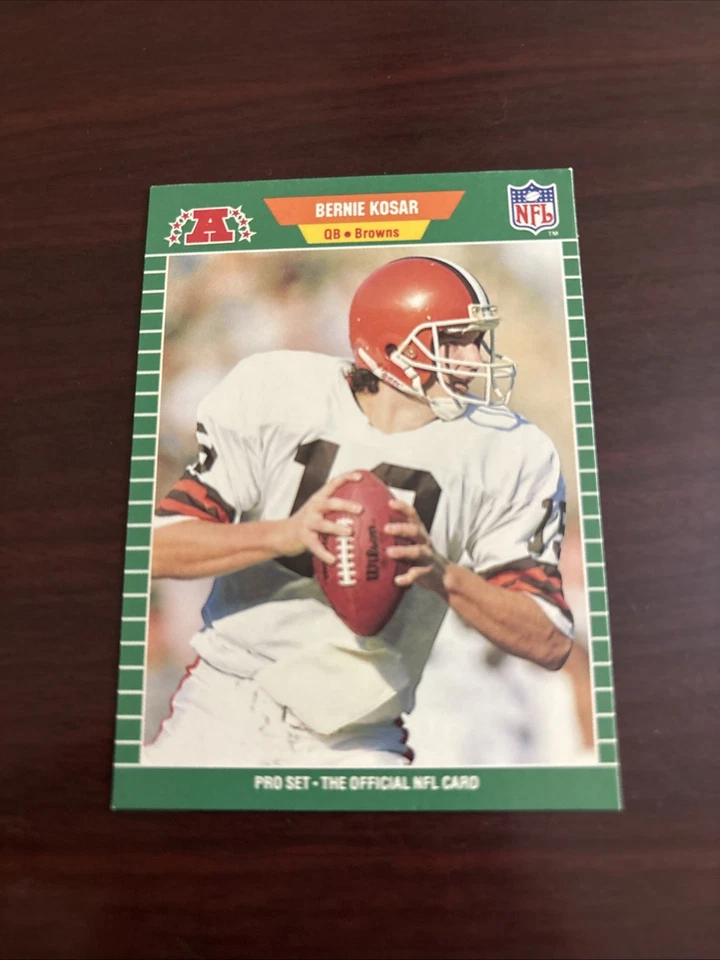 1989 Pro Set - Bernie Kosar #77 Cleveland Browns - Image 1 of 1