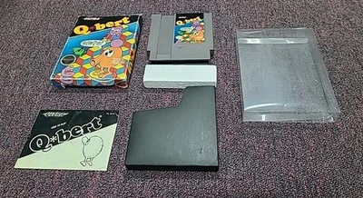 Qbert (Nintendo) NES (Complete in Box!) Tested! (Authentic!) Ships Immediately! - Image 1 of 4