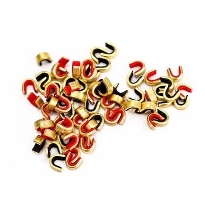 Achieve Precision with Brass Nock Nocking Point Set Suitable for Recurve Bows - Image 1 of 4