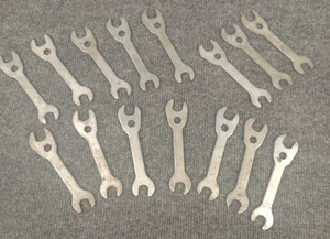 Vintage Wrench Lot same size x 15 wrenches 1/2 inch - Picture 1 of 10