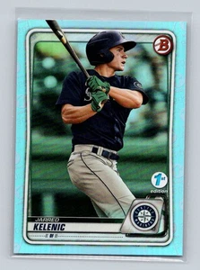 2020 Bowman 1st Edition #BFE-94 Jarred Kelenic Sky Blue - Picture 1 of 2