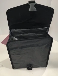 Thirty-one Fold Over Insulated Lunch Bag / Black / New - Picture 1 of 6