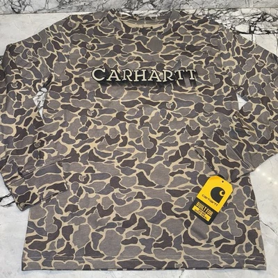 Carhartt Youth Boys Camo Long Sleeve Shirt  - Image 1 of 2