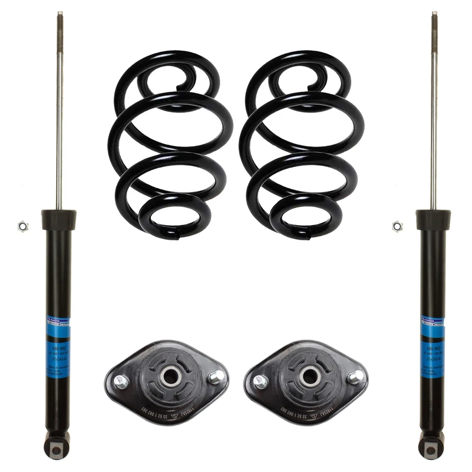 Sachs Rear Shock Absorber & Lesjofors Coil Springs Kit for BMW E36 318i 325i — 第 1/1 张图片