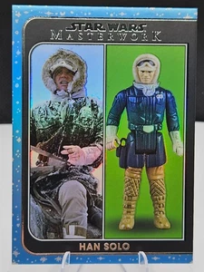 2021 Topps Star Wars Masterwork Out of the Box HAN SOLO Rainbow OTB-2 /299 - Picture 1 of 2