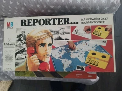Reporter ... | MB Spiele 1978 | Brettspiel Gesellschaftsspiel | Vollständig TOP - Bild 1 von 2