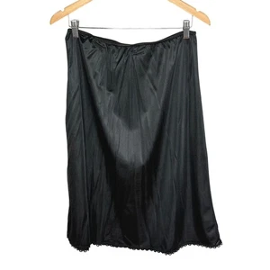 Vintage schwarzer halber Slip mit Spitze plus 2x Nylon 90er Fairycore Rock - Bild 1 von 9