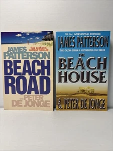 2 x James Patterson Books The Beach House & Beach Road Large Paperback - Picture 1 of 9