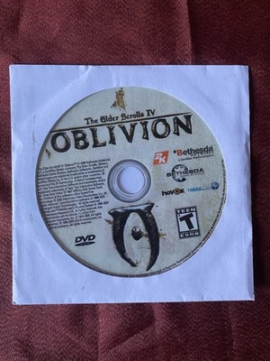 2006 Bethesda Elder Scrolls IV Oblivion For PC - DISC ONLY.  MINT DISC - Image 1 of 2