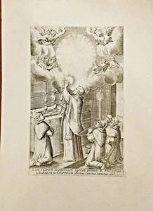 BEATO FILIPPO BENIZI - SERVI DI MARIA - Incisione 1650 ca. - Picture 1 of 1