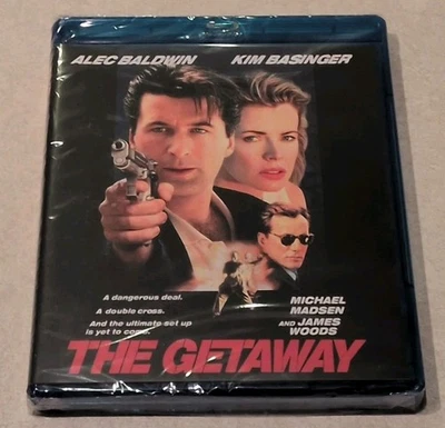 The Getaway (1994, Blu-ray, Shout Factory Exclusive, Unrated) Kim Basinger - New - Image 1 of 4