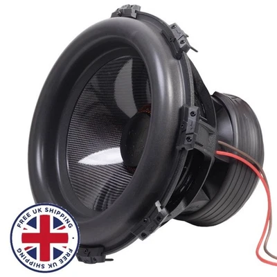 BDC18D1SPL-V4: VIBE 18" Black Death 15000 Watts Max Competition Subwoofer - Image 1 of 3