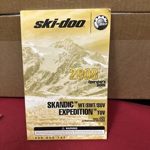 2008 SKI-DOO Skandic WT SWT SUV Expedition TUV OPERATORS GUIDE 520000745 - Picture 1 of 1