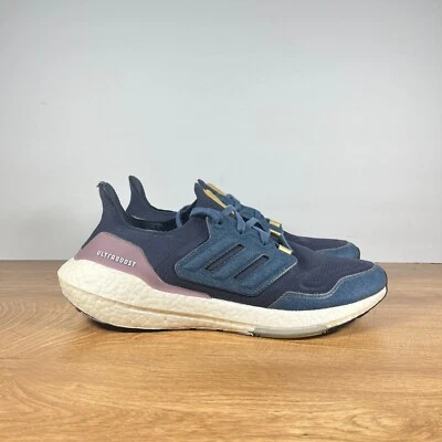 Adidas Ultraboost 22 Shadow Navy Magic Mauve Athletic Sneaker Women's Size US 10 - Image 1 of 4
