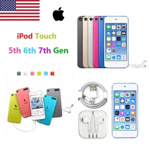 NEW-Apple iPod Touch 5th/6th/7th Generation 64/128/256GB All colors-Sealed lot - Picture 1 of 27