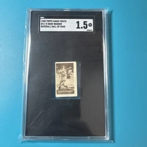 1948 Topps Magic Hans Wagner Baseball HOF Agc 1.5 Rare - Picture 1 of 8