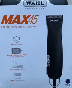 Wahl Max 45 Rotary Dog Clipper - Made in Europe - Free Shipping - Picture 1 of 2
