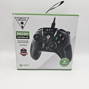 Turtle Beach Recon Controller WIRED Gaming XBOX w Cable Black - Picture 1 of 1