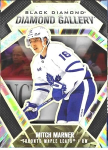 2022-23 Upper Deck Black Diamond Mitch Marner Diamond Gallery Clear Cut Toronto - Picture 1 of 1