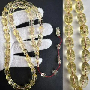 Natural Baltic Amber 27,6g ISLAMIC 45+3 PRAYER BEADS ROSARY tasbih misbaha gift - Picture 1 of 19