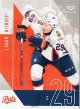 2018/19 Regina Pats - LOGAN NIJHOFF [Rockford IceHogs] AHL