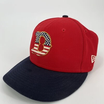 Detroit Tigers Hat Mens Size 7 1/8 Fitted NE 59Fifty On-Field 4th of July Cap  - Image 1 of 4