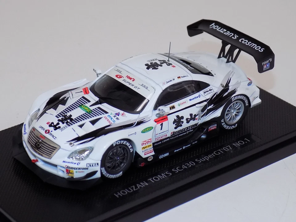 1/43 Ebbro Houzan Tom's Lexus SC430 Super GT 500 2007 coche #1 #907 Foto 1 de 4