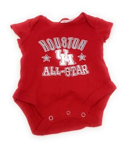U of H - Houston - All Star - One Piece - Size 0-3M Baby Clothes - Picture 1 of 3