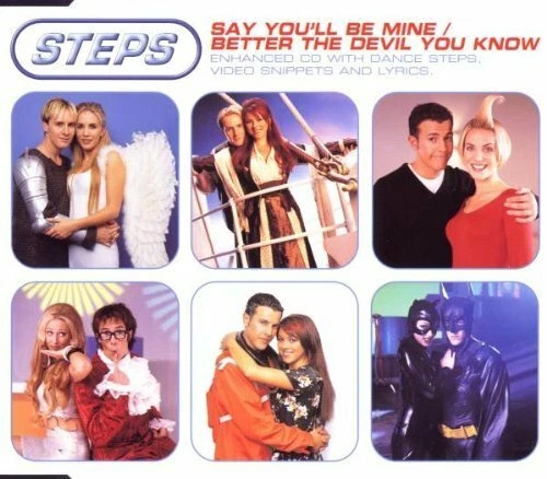 Steps Say you'll be mine/Better the devil you know (1999)  [Maxi-CD] - Bild 1 von 1