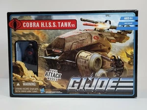 GI JOE COBRA HISS TANK V5 DRIVER FIGURE DUAL ATTACK MODE HASBRO MISB 2010 RARE - Picture 1 of 6