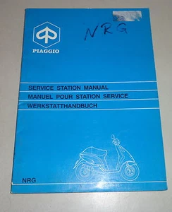 Manual de Taller/Werkplaats Handboek Piaggio Scooter NRG 50ccm - 09/1994 - Imagen 1 de 1