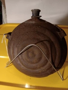 CIVIL WAR BULLSEYE CANTEEN CONVERTED FOR IW USE #141 - Picture 1 of 4